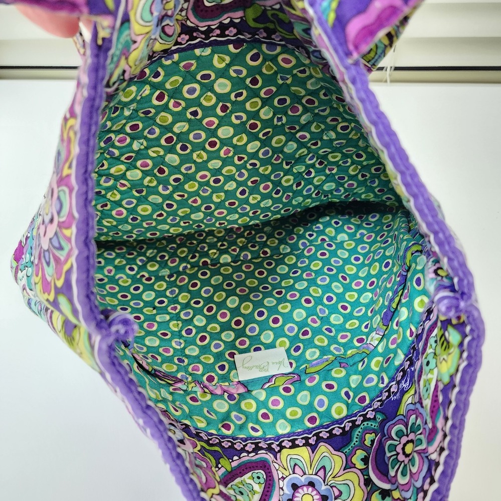 Vera Bradley Heather Paisley Toggle Tote Bag - Picture 5 of 10